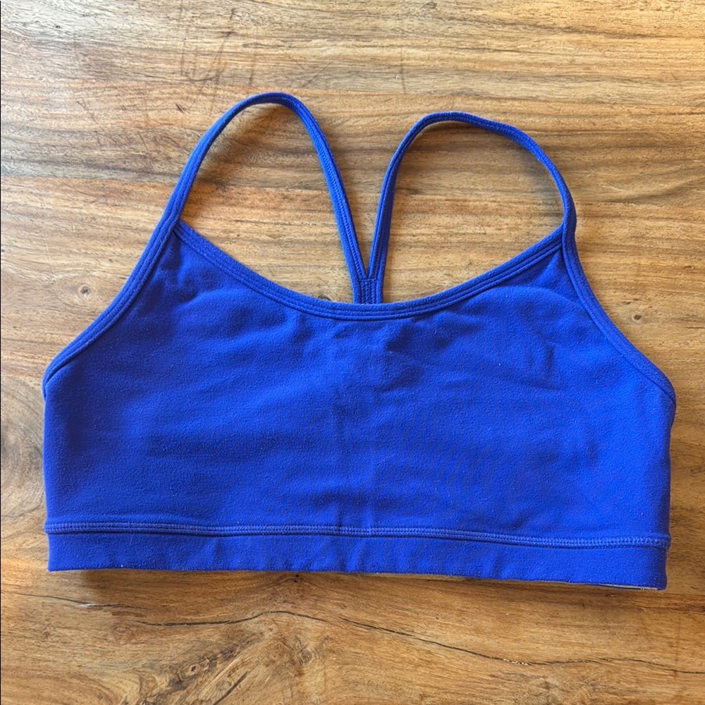 LULU LEMON 🍋, Vibrant Blue Sports Bra size 6 small